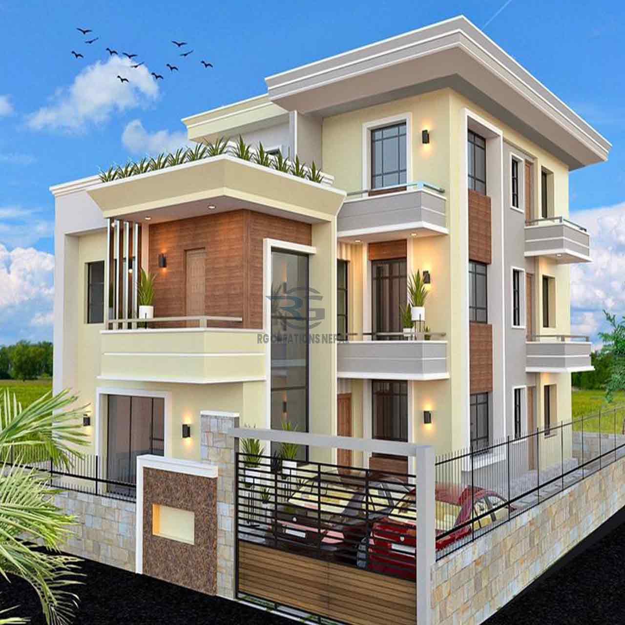 3D visualization services for architecture