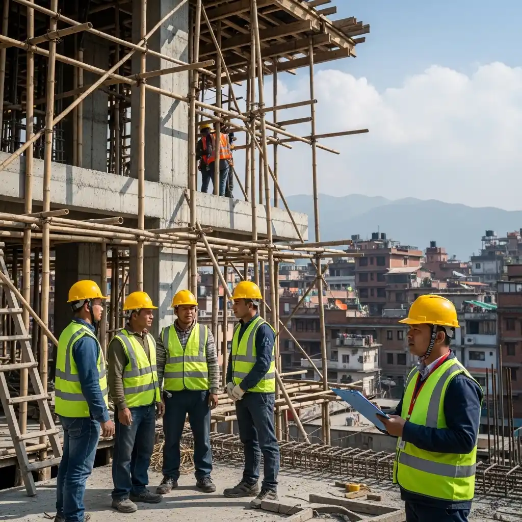 health and saftey first image creation by rg creations nepal