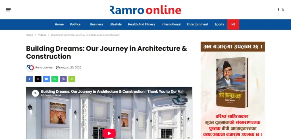 Building Dreams Our Journey in Architecture & Construction
