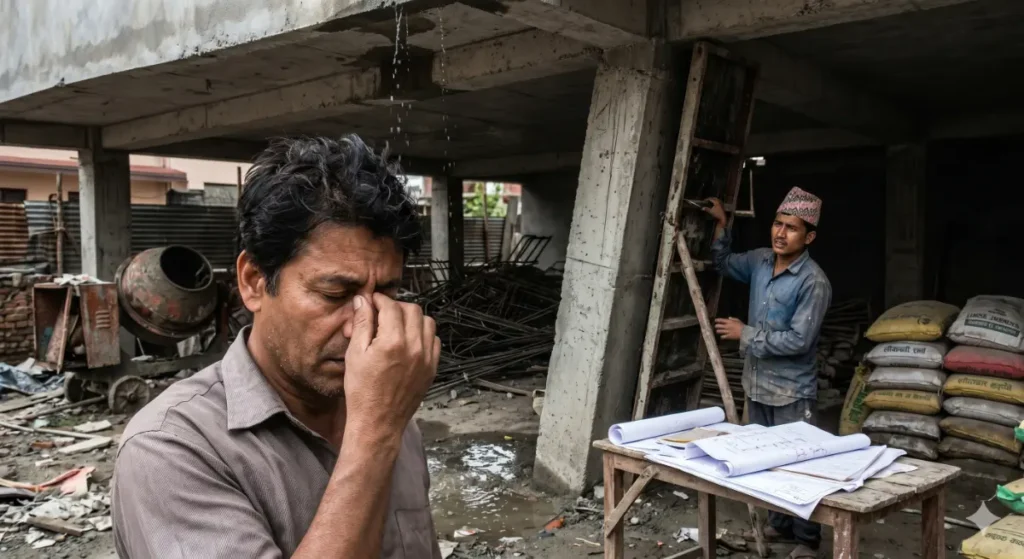 process of building in Nepal