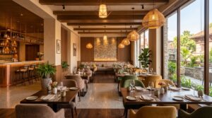 Restaurant interior design