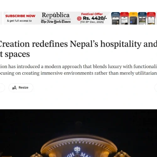 RG Creation redefines Nepal’s hospitality and event spaces - News By Republica