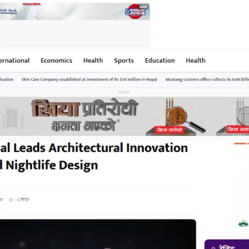 RG Creations Nepal Leads Architectural Innovation in Hospitality and Nightlife Design - News By Corporate