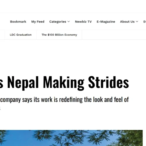 RG Creations Nepal Making Strides New Business Age News